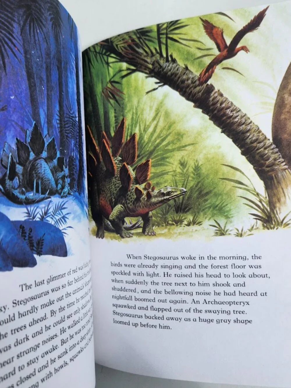 Vintage Dinosaurs And Prehistoric Creatures Education Learning Hardcover Book 97